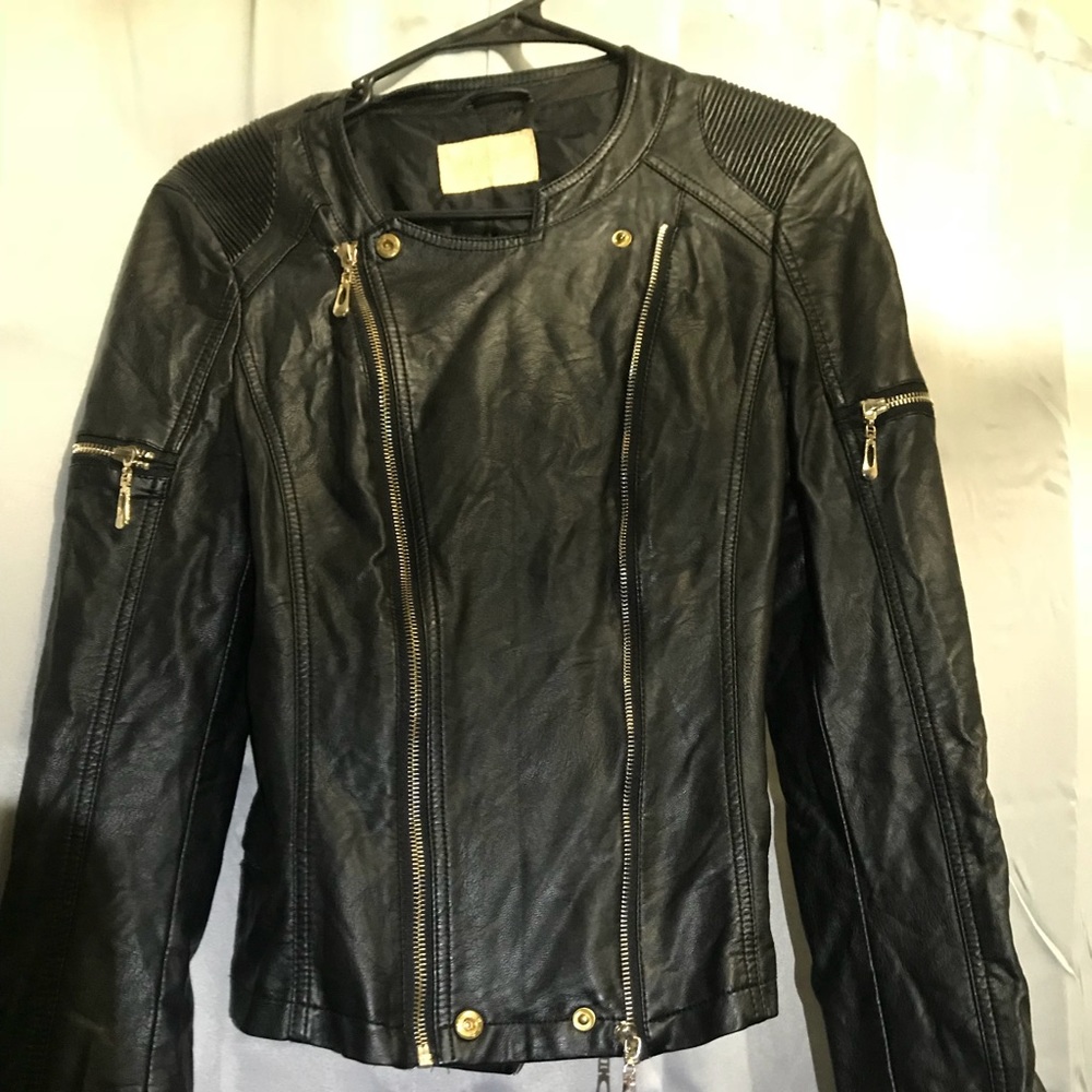 Leather jacket